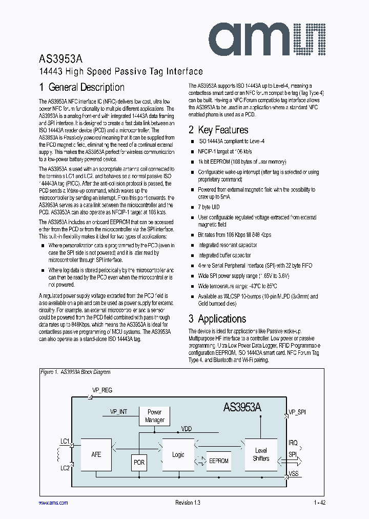 AS3953A_8106094.PDF Datasheet