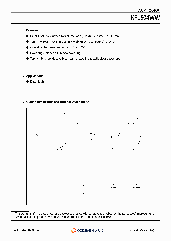 KP1504WW0_8107539.PDF Datasheet