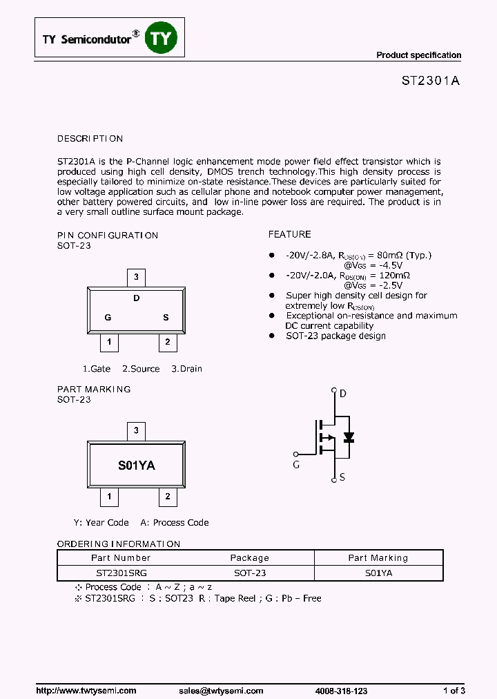 ST2301SRG_8107750.PDF Datasheet