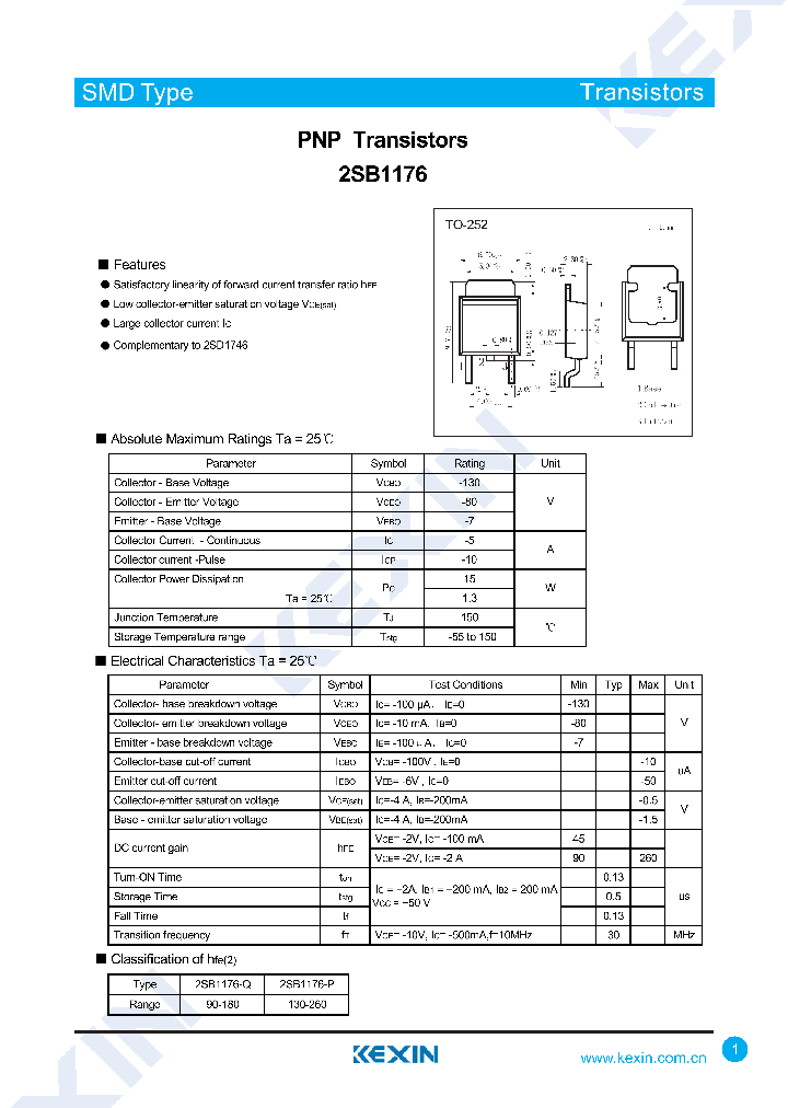 2SB1176-Q_8108681.PDF Datasheet