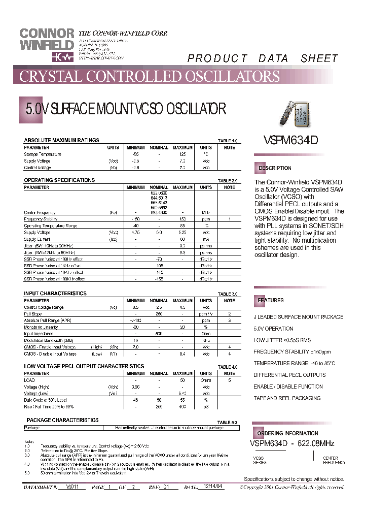 VSPM634D-62208MHZ_8108675.PDF Datasheet