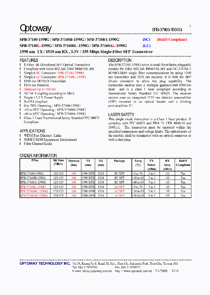 SPB-37160L-1590G_8109776.PDF Datasheet