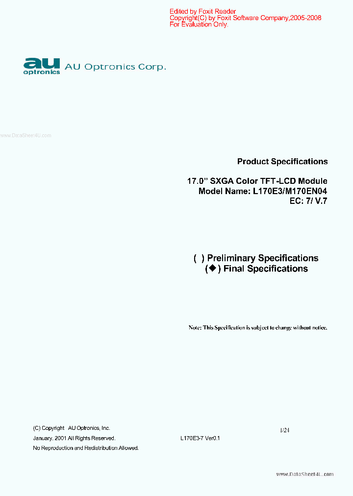 M170EN04-V7_7819940.PDF Datasheet