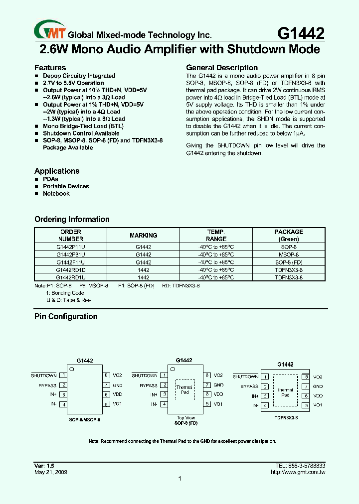 G1442_8109934.PDF Datasheet