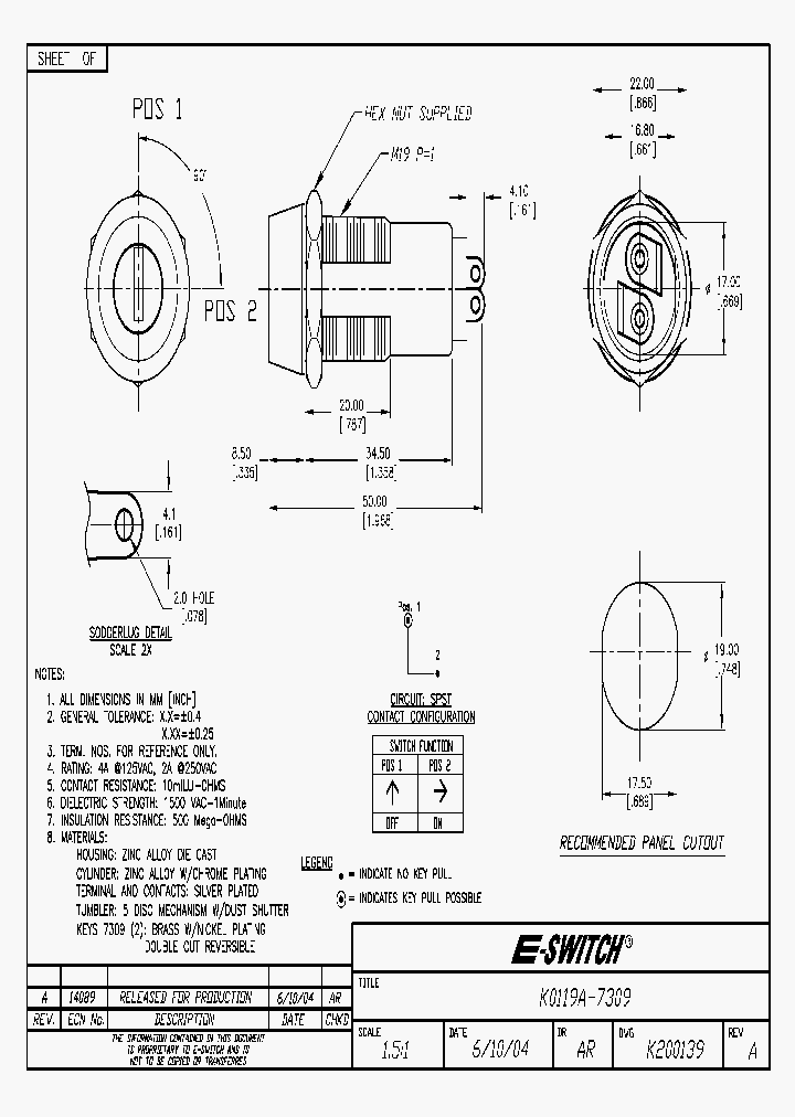 KO119A-7309_8111488.PDF Datasheet