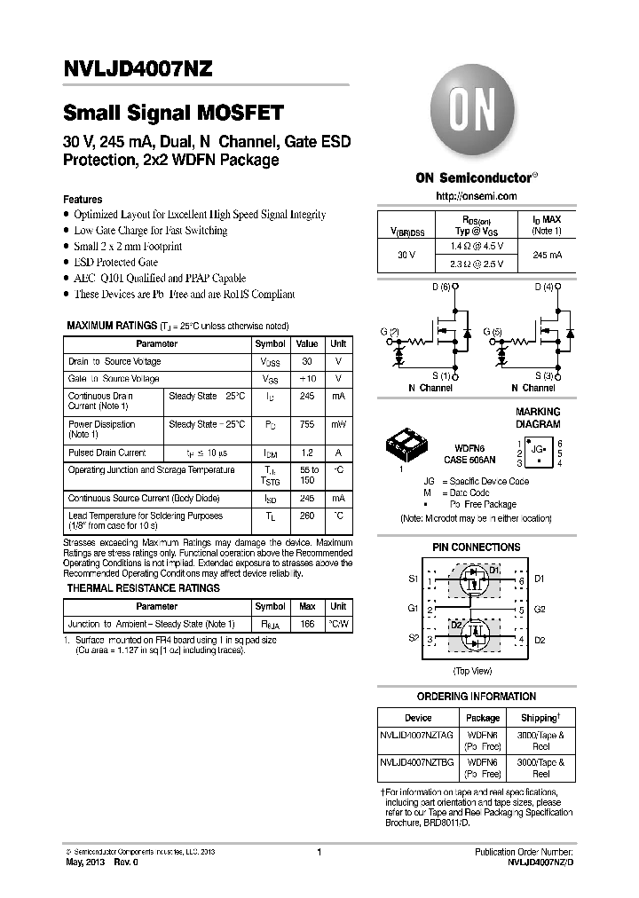 NVLJD4007NZ_8113178.PDF Datasheet