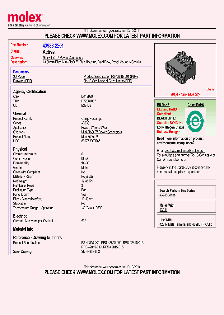 43938-2201_8113882.PDF Datasheet