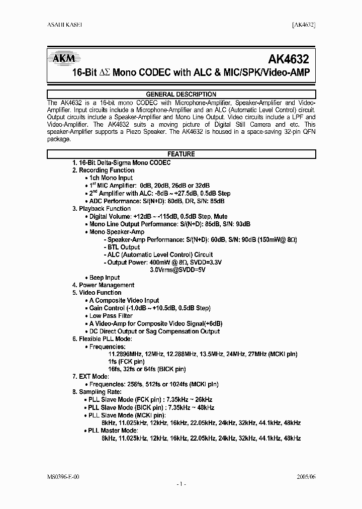 AK4632VN_8114666.PDF Datasheet