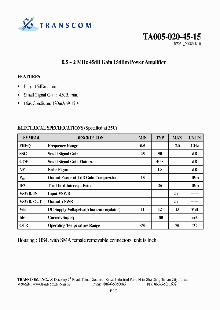 TA005-020-45-15_8114304.PDF Datasheet