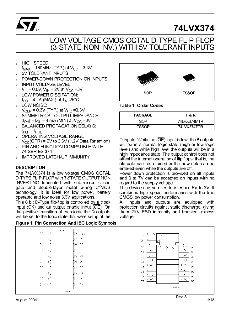 74LVX374TTR_8114891.PDF Datasheet