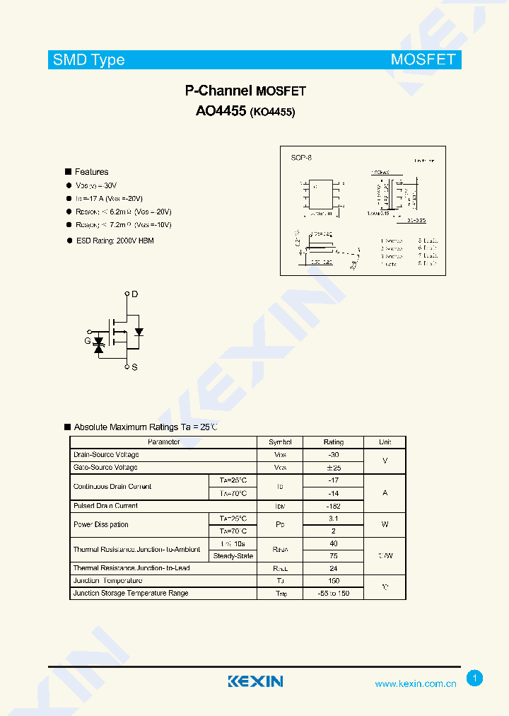 AO4455_8115239.PDF Datasheet
