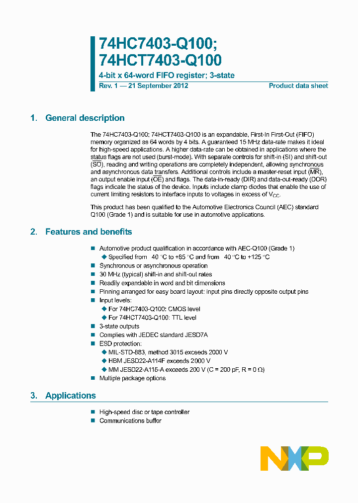 74HC7403D-Q100_8115697.PDF Datasheet