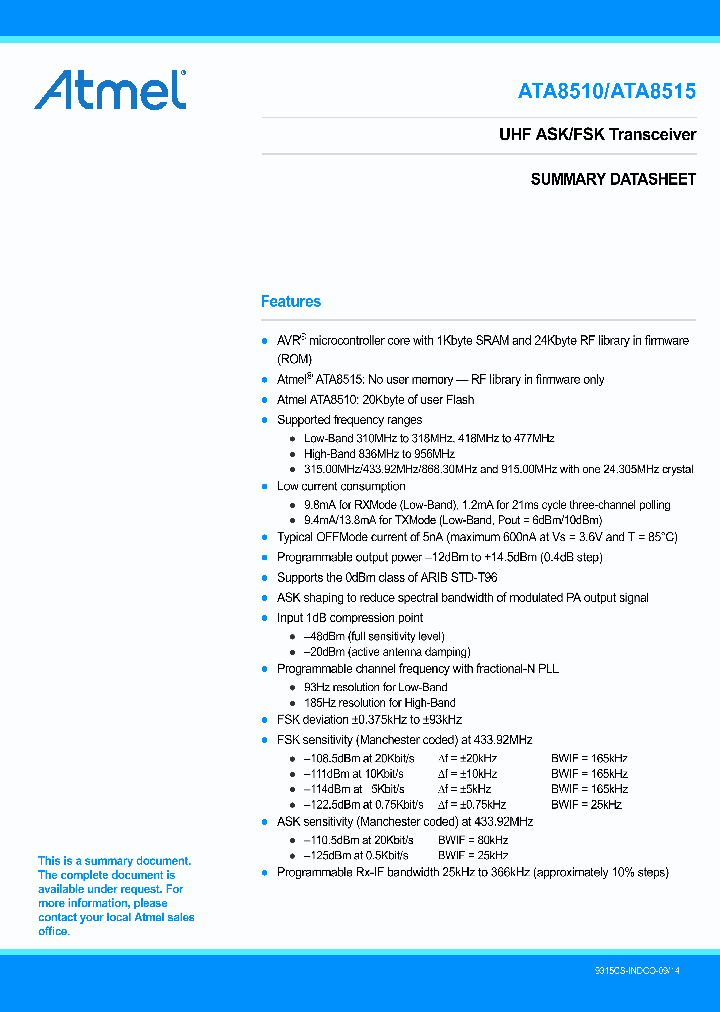 ATA8515-14_8115592.PDF Datasheet