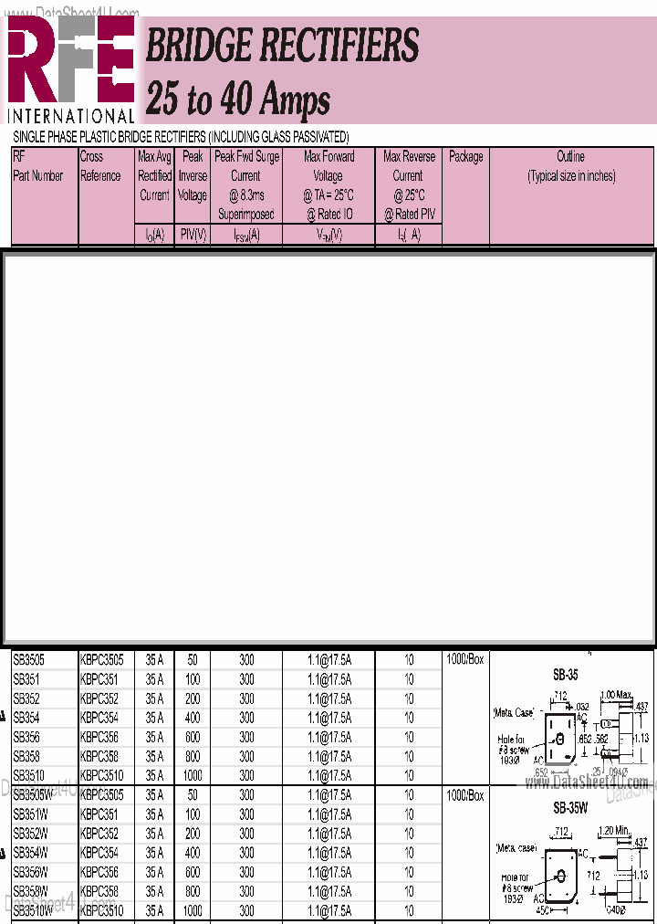 KBPC358_7818479.PDF Datasheet