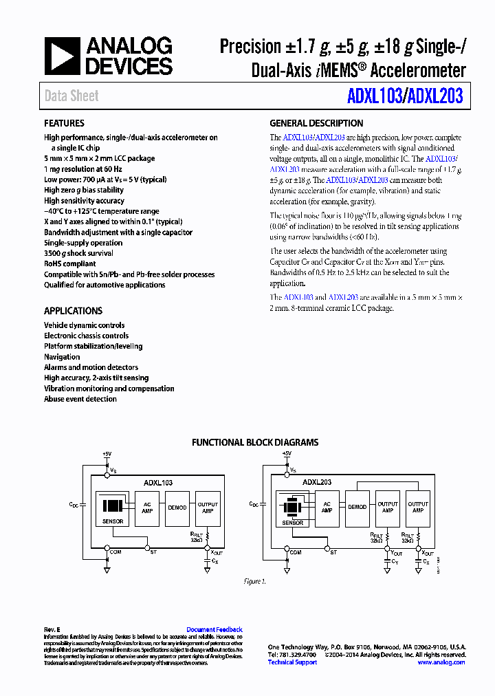 ADXL203-15_8116380.PDF Datasheet