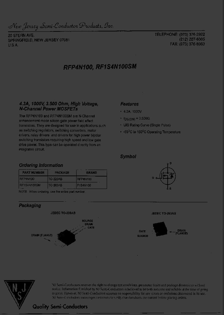 RF1S4N100SM_8117032.PDF Datasheet