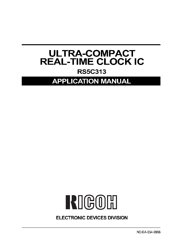 RS5C313_8116987.PDF Datasheet