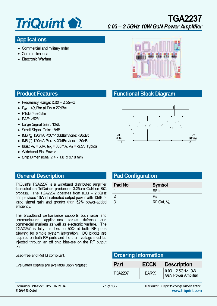 TGA2237-15_8118948.PDF Datasheet