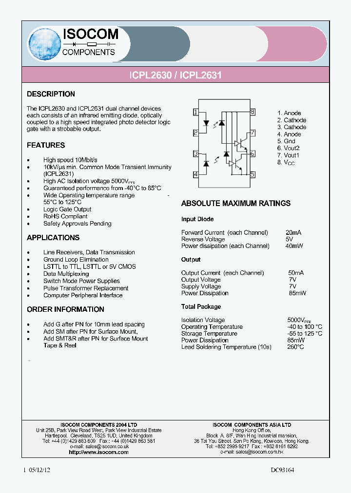 ICPL2630-12_8118742.PDF Datasheet