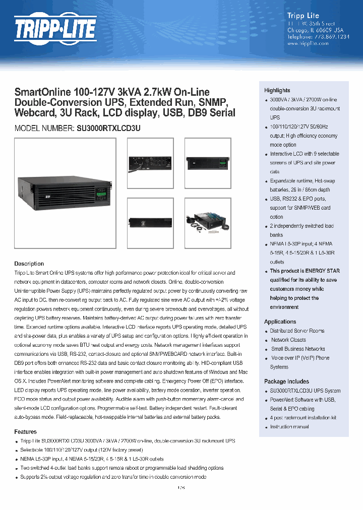 SU3000RTXLCD3U_8119278.PDF Datasheet