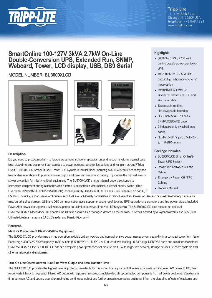SU3000XLCD_8119272.PDF Datasheet