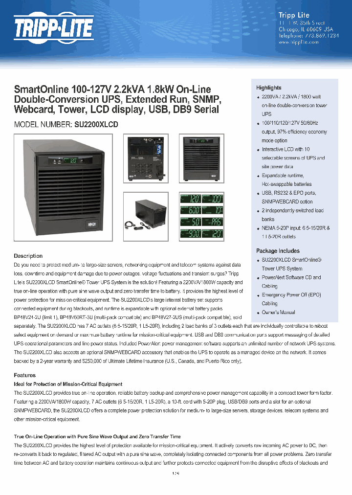 SU2200XLCD_8119271.PDF Datasheet
