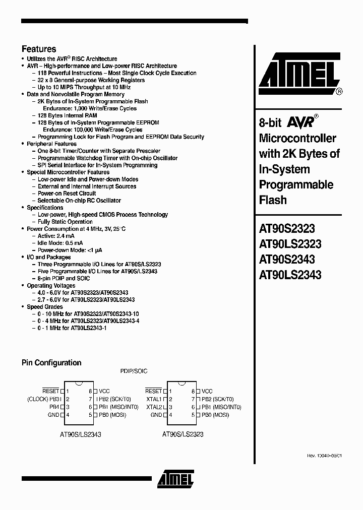 AT90LS2343-14_8119877.PDF Datasheet