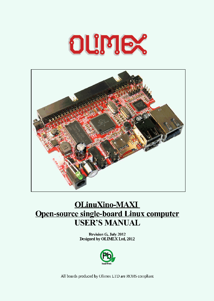 OLINUXINO-MAXI_8120626.PDF Datasheet