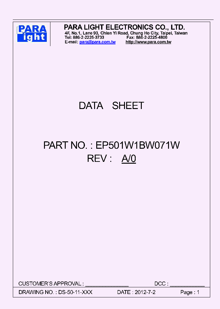 EP501W1BW071W_8120935.PDF Datasheet