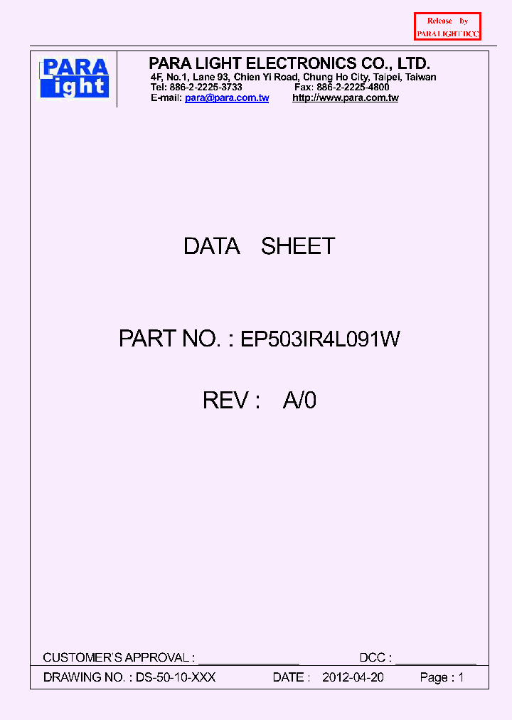 EP503IR4L091W_8120954.PDF Datasheet