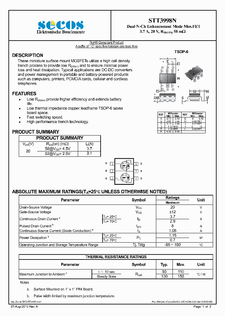 STT3998N_8121357.PDF Datasheet