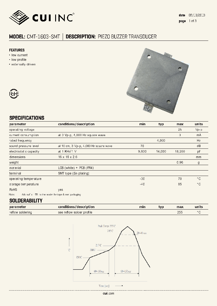 CMT-1603-SMT_8121886.PDF Datasheet