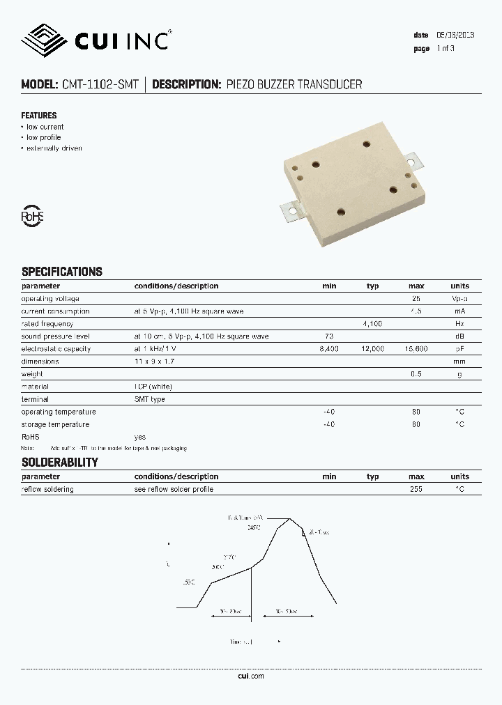 CMT-1102-SMT_8121884.PDF Datasheet