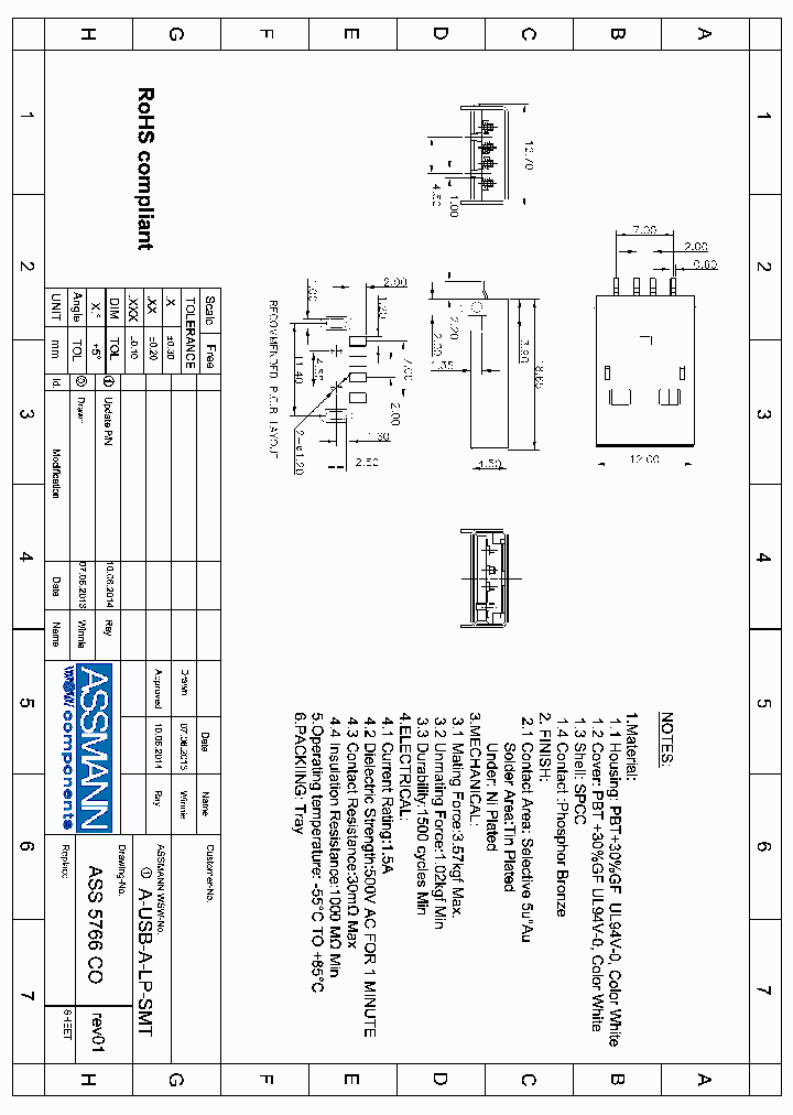 A-USB-A-LP-SMT_8122861.PDF Datasheet
