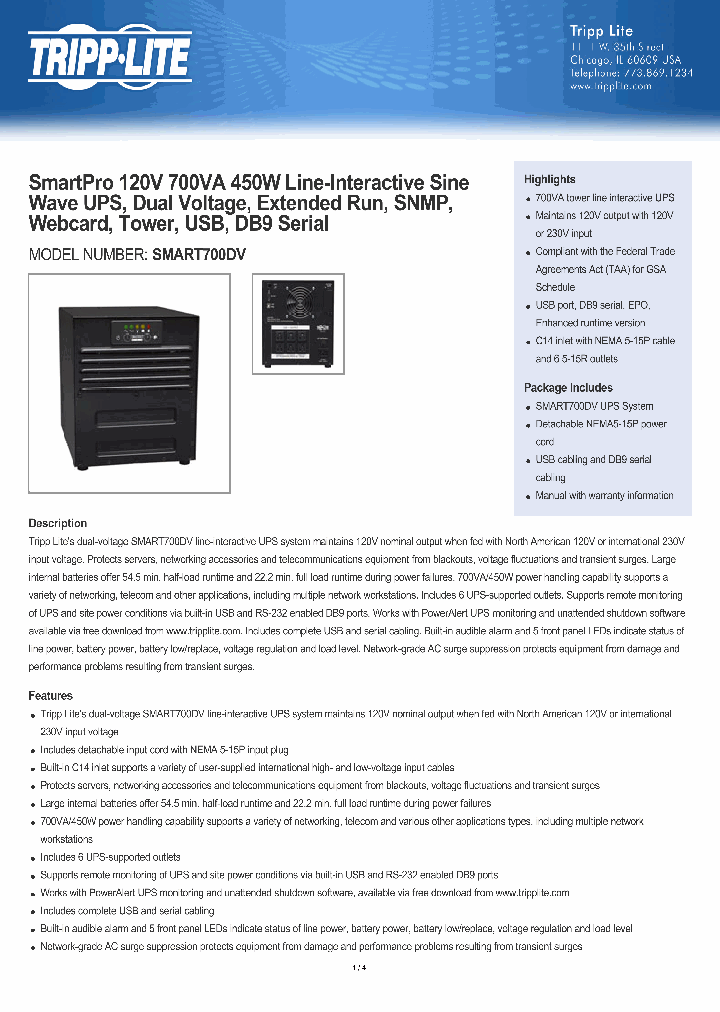 SMART700DV-15_8123546.PDF Datasheet