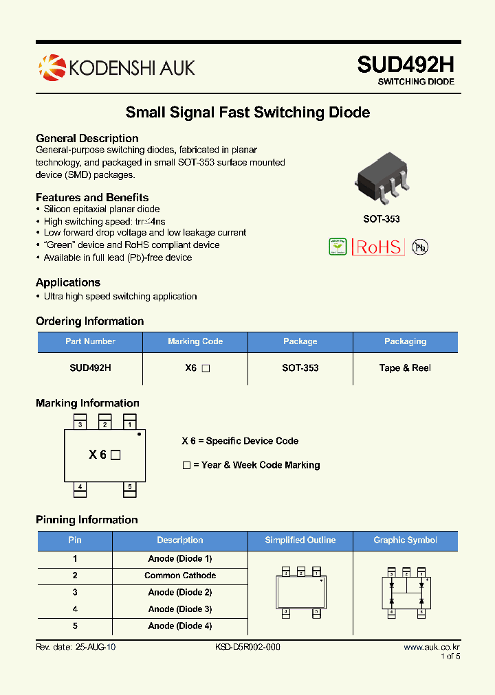SUD492H_8123864.PDF Datasheet