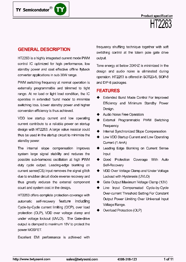 HT2263_8124357.PDF Datasheet