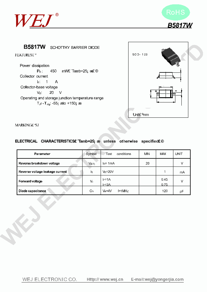 B5817W_8125634.PDF Datasheet