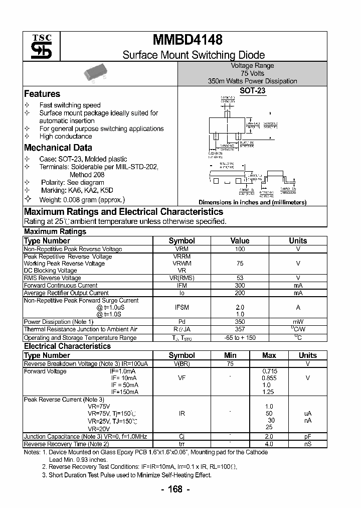 MMBD4148_8125901.PDF Datasheet