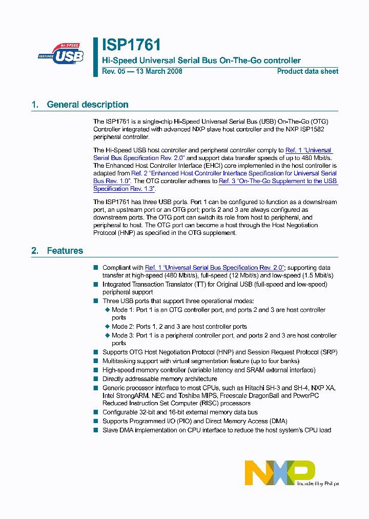 ISP1761BE_8126055.PDF Datasheet