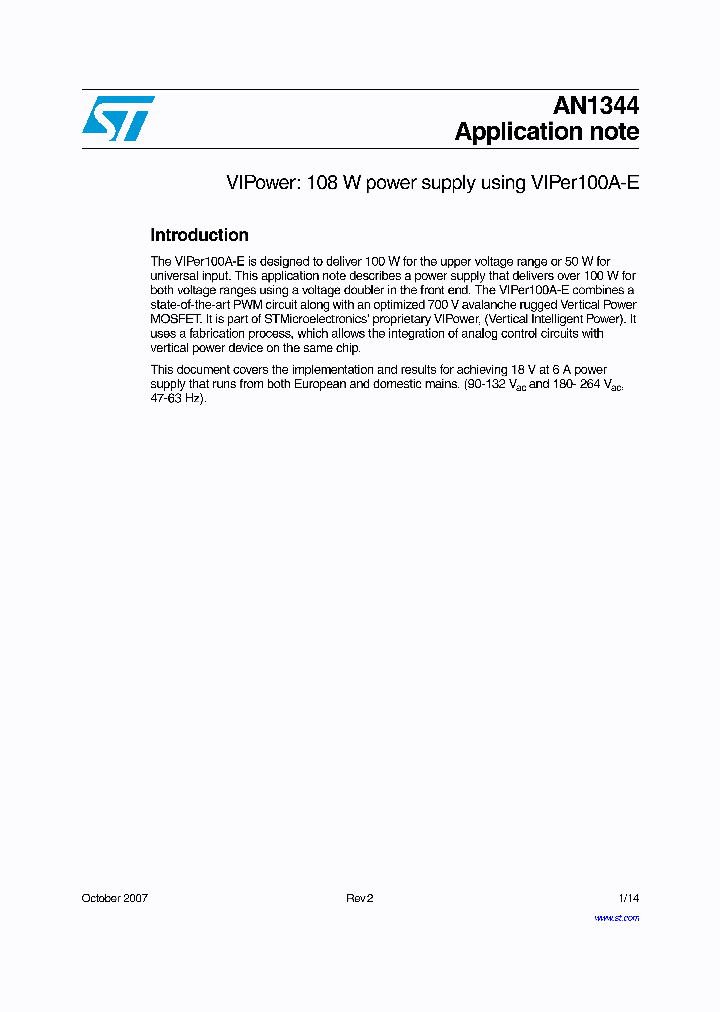 AN1344_8128090.PDF Datasheet