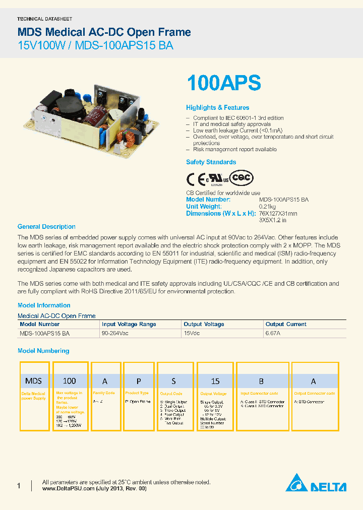 MDS-100APS15BA_8128524.PDF Datasheet