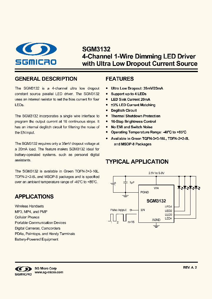 SGM3132_8128626.PDF Datasheet