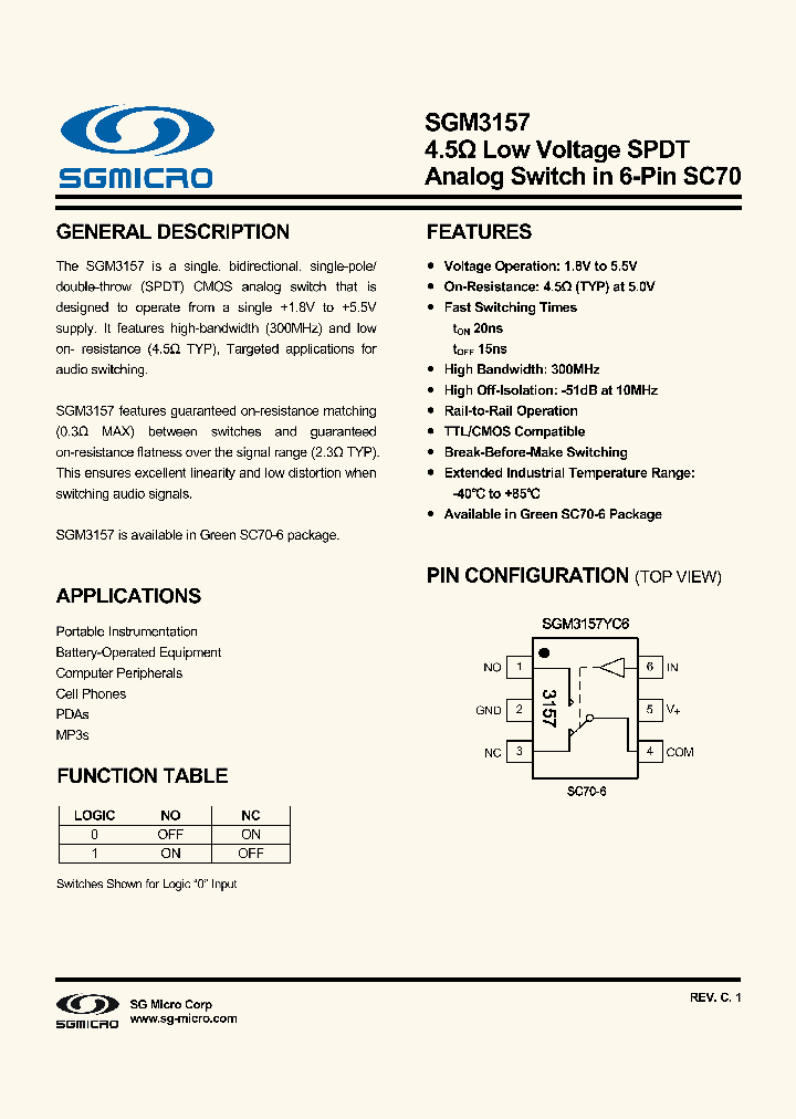 SGM3157-15_8128636.PDF Datasheet