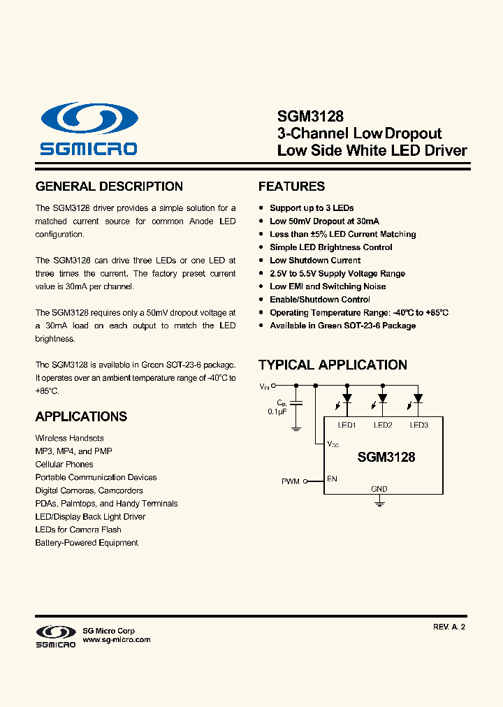 SGM3128_8128629.PDF Datasheet