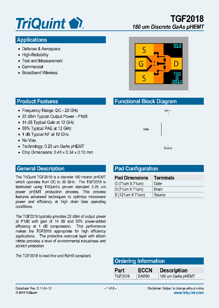 TGF2018_8129685.PDF Datasheet