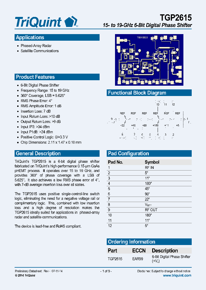 TGP2615_8129575.PDF Datasheet