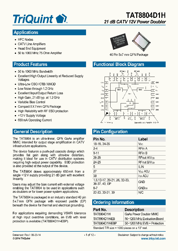 TAT8804D1H_8131493.PDF Datasheet