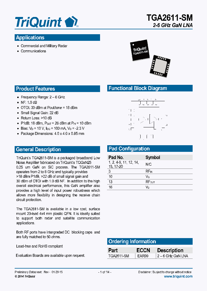 TGA2611-SM-15_8131545.PDF Datasheet