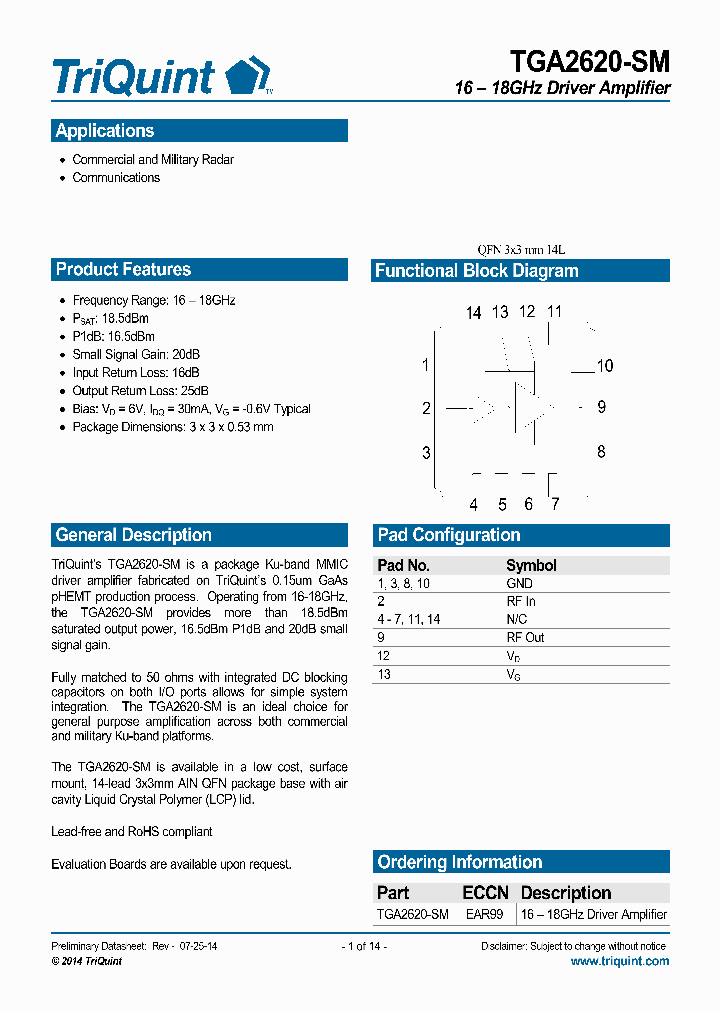 TGA2620-SM_8131557.PDF Datasheet
